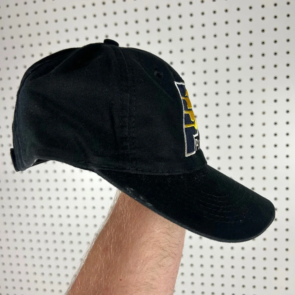 Indiana Pacers NBA Hat Sports Specialties Strapback Cap Black 90s Black One Size